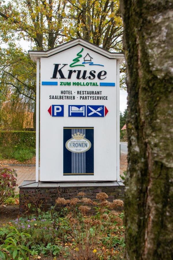 Hotel Kruse Zum Hollotal Neuenkirchen-Vorden Luaran gambar